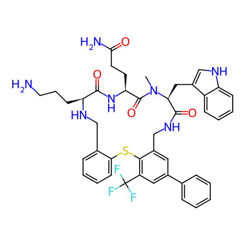 Chemical structure of BindingDB Monomer ID 281009