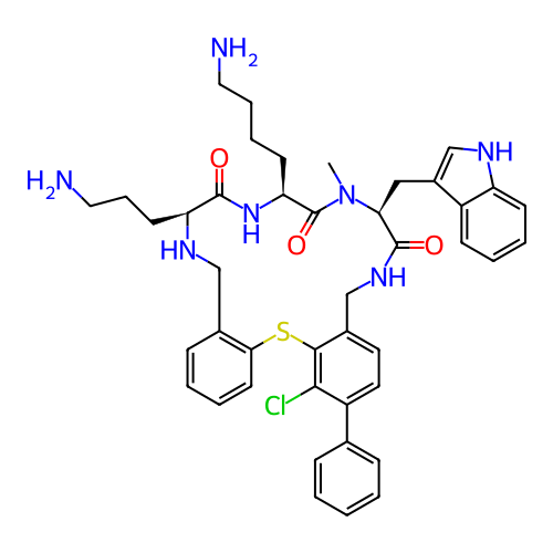 Chemical structure of BindingDB Monomer ID 281011