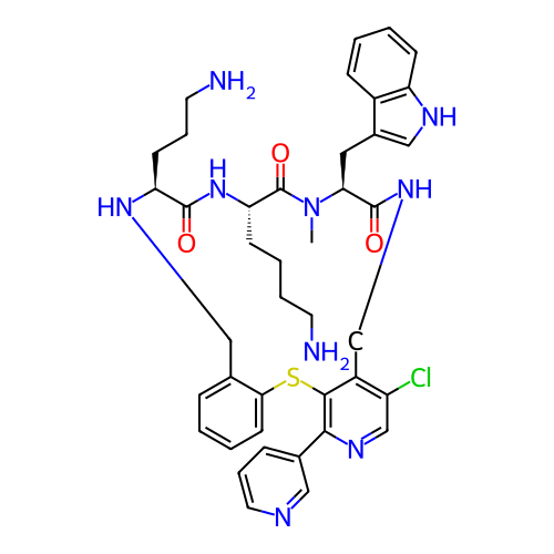 Chemical structure of BindingDB Monomer ID 281012