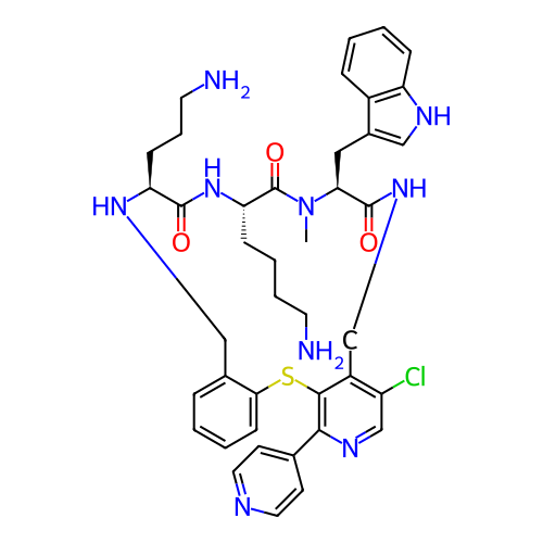 Chemical structure of BindingDB Monomer ID 281013