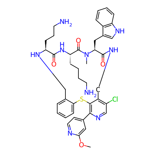 Chemical structure of BindingDB Monomer ID 281014