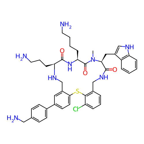 Chemical structure of BindingDB Monomer ID 281022