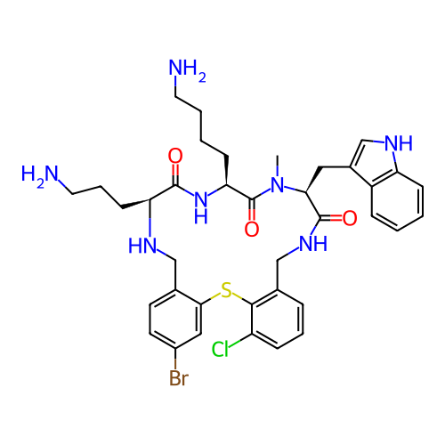Chemical structure of BindingDB Monomer ID 281025