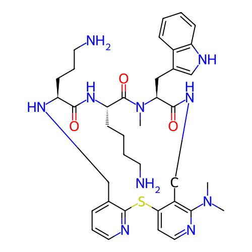 Chemical structure of BindingDB Monomer ID 281028