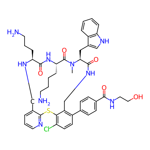Chemical structure of BindingDB Monomer ID 281038
