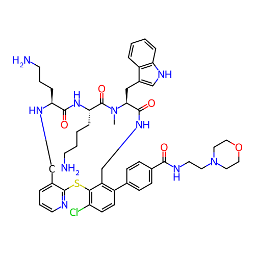 Chemical structure of BindingDB Monomer ID 281040