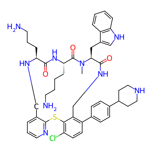 Chemical structure of BindingDB Monomer ID 281041
