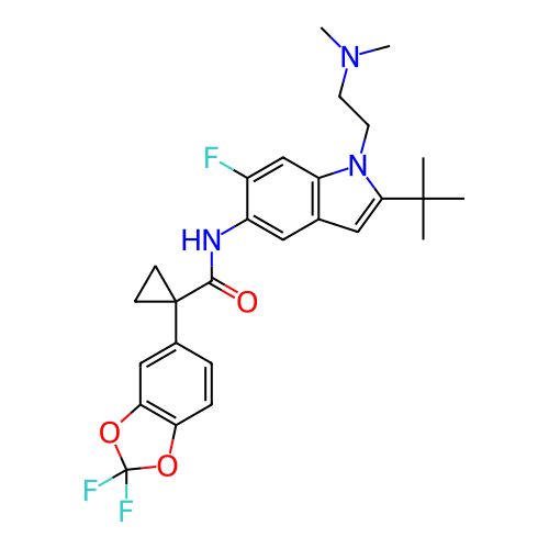 Chemical structure of BindingDB Monomer ID 281048
