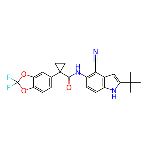 Chemical structure of BindingDB Monomer ID 281052