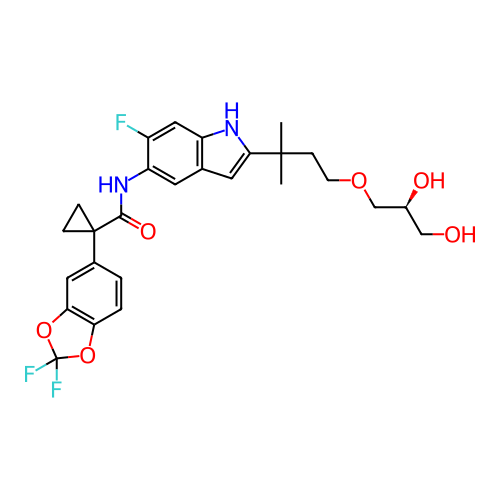 Chemical structure of BindingDB Monomer ID 281055