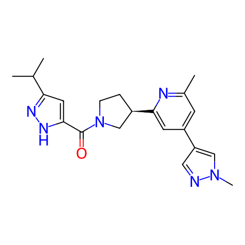 Chemical structure of BindingDB Monomer ID 281062
