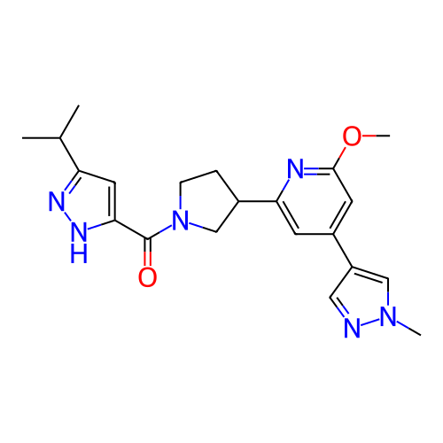 Chemical structure of BindingDB Monomer ID 281073