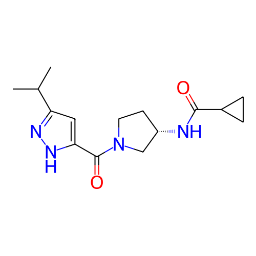 Chemical structure of BindingDB Monomer ID 281088