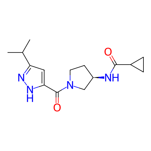 Chemical structure of BindingDB Monomer ID 281089