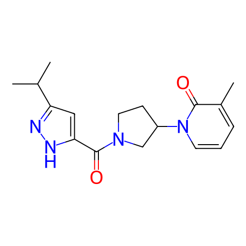 Chemical structure of BindingDB Monomer ID 281100