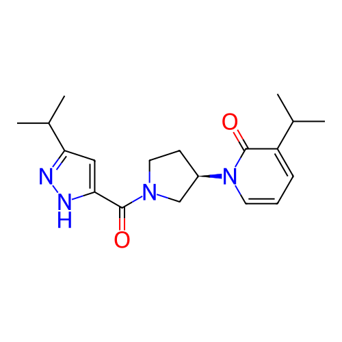 Chemical structure of BindingDB Monomer ID 281102