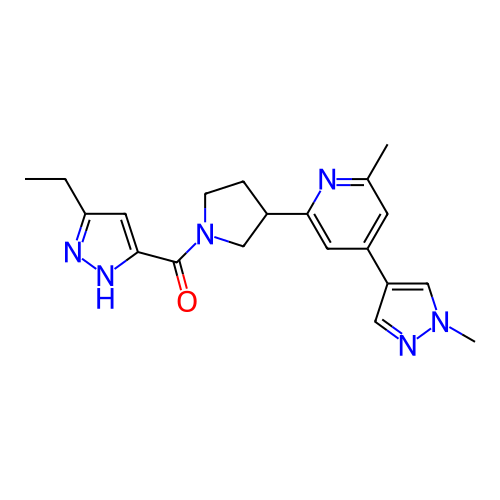 Chemical structure of BindingDB Monomer ID 281105
