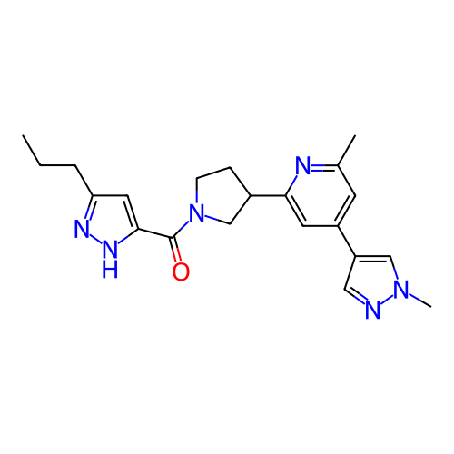 Chemical structure of BindingDB Monomer ID 281106