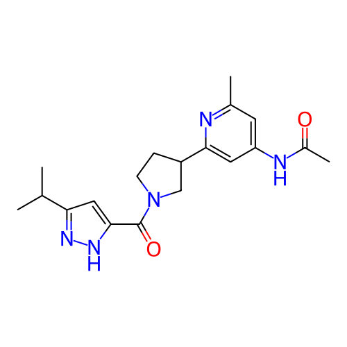 Chemical structure of BindingDB Monomer ID 281114