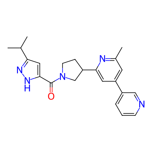 Chemical structure of BindingDB Monomer ID 281131