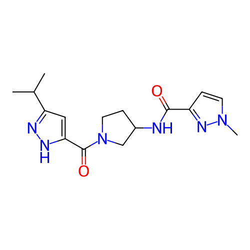 Chemical structure of BindingDB Monomer ID 281172