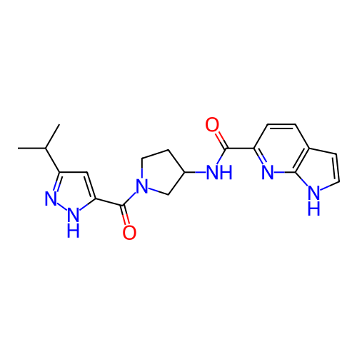 Chemical structure of BindingDB Monomer ID 281195