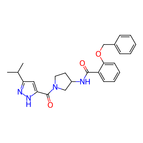 Chemical structure of BindingDB Monomer ID 281196