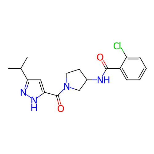 Chemical structure of BindingDB Monomer ID 281210