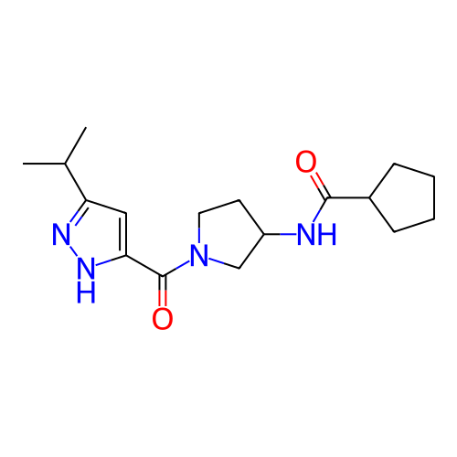 Chemical structure of BindingDB Monomer ID 281213