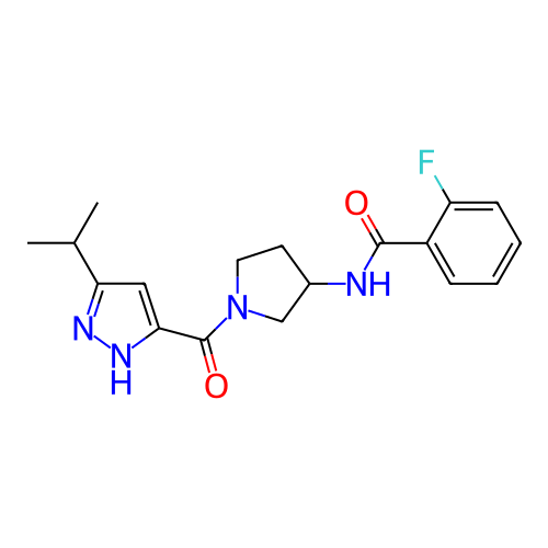 Chemical structure of BindingDB Monomer ID 281215