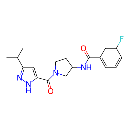 Chemical structure of BindingDB Monomer ID 281216