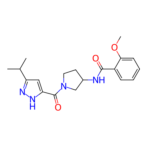 Chemical structure of BindingDB Monomer ID 281218