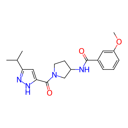 Chemical structure of BindingDB Monomer ID 281219