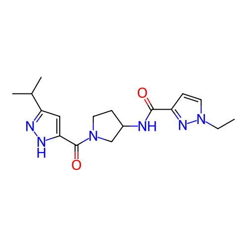 Chemical structure of BindingDB Monomer ID 281225