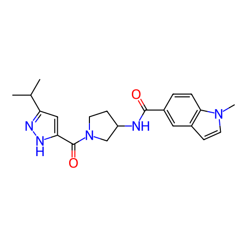 Chemical structure of BindingDB Monomer ID 281238