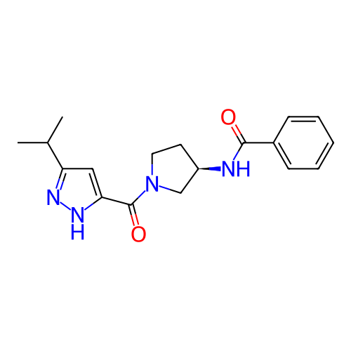 Chemical structure of BindingDB Monomer ID 281243