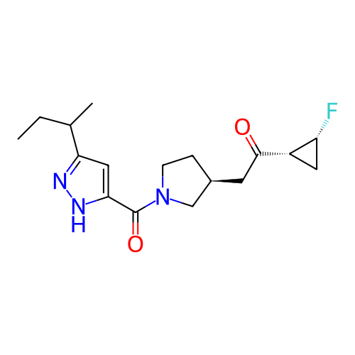 Chemical structure of BindingDB Monomer ID 281249