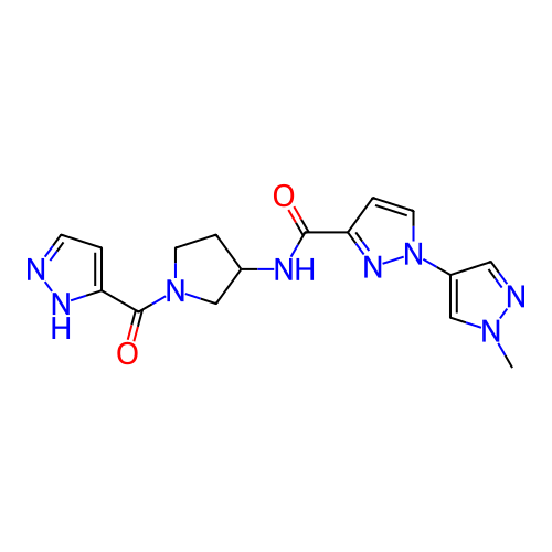 Chemical structure of BindingDB Monomer ID 281256