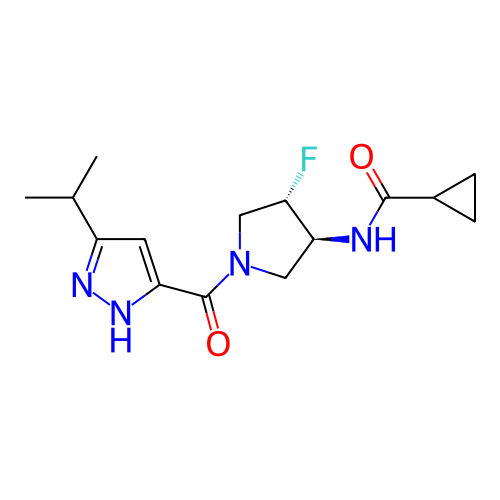 Chemical structure of BindingDB Monomer ID 281278