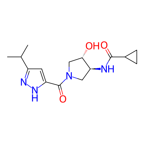Chemical structure of BindingDB Monomer ID 281279