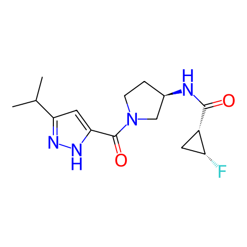 Chemical structure of BindingDB Monomer ID 281282