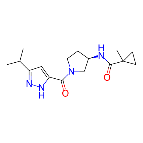 Chemical structure of BindingDB Monomer ID 281284