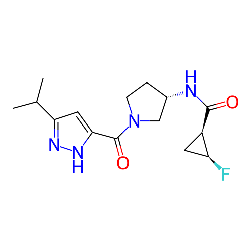 Chemical structure of BindingDB Monomer ID 281289