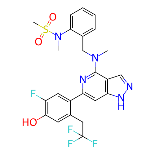Chemical structure of BindingDB Monomer ID 281341