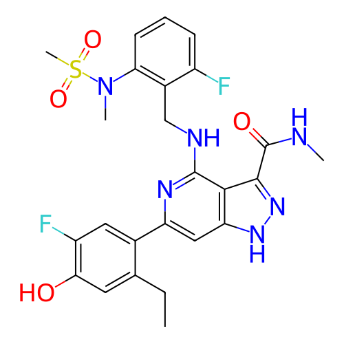 Chemical structure of BindingDB Monomer ID 281353