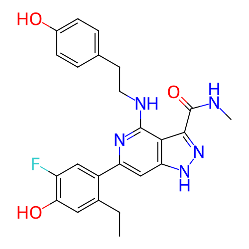 Chemical structure of BindingDB Monomer ID 281369