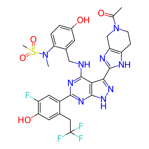 Chemical structure of BindingDB Monomer ID 281398