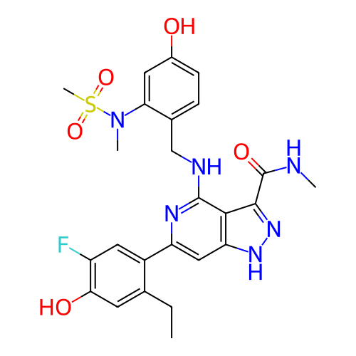 Chemical structure of BindingDB Monomer ID 281418