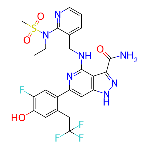 Chemical structure of BindingDB Monomer ID 281444