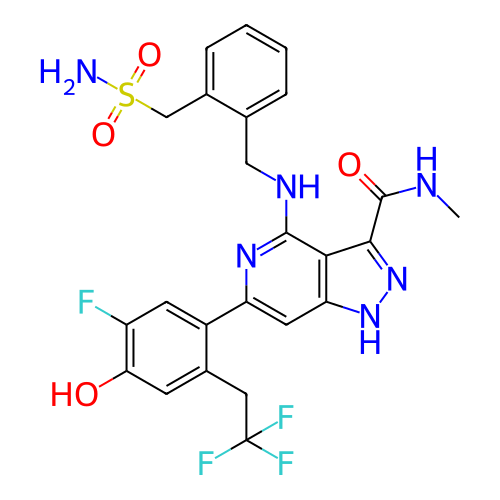 Chemical structure of BindingDB Monomer ID 281449